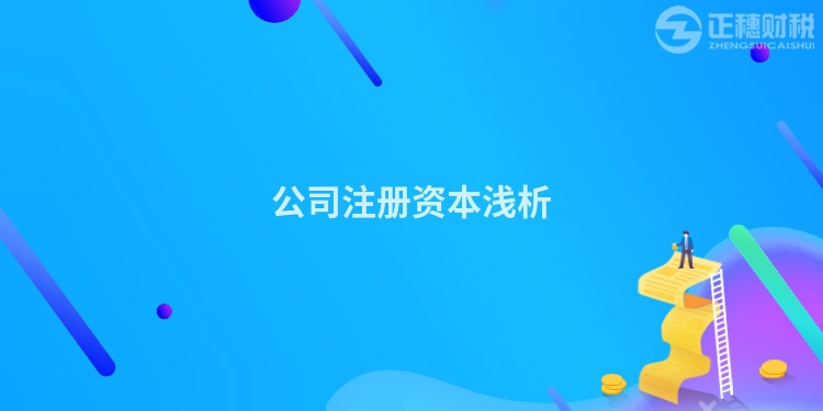 公司注冊資本淺析