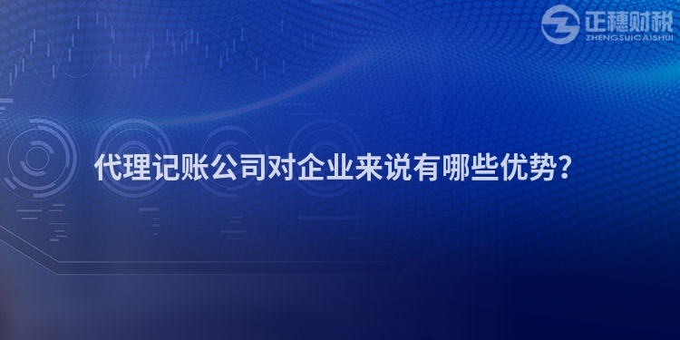 代理記賬公司對(duì)企業(yè)來(lái)說(shuō)有哪些優(yōu)勢(shì)？