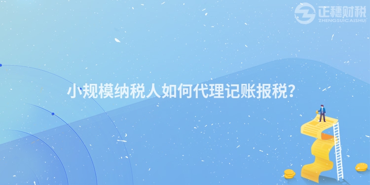小規模納稅人如何代理記賬報稅？