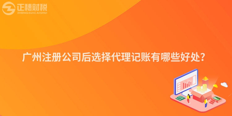 廣州注冊公司后選擇代理記賬有哪些好處？