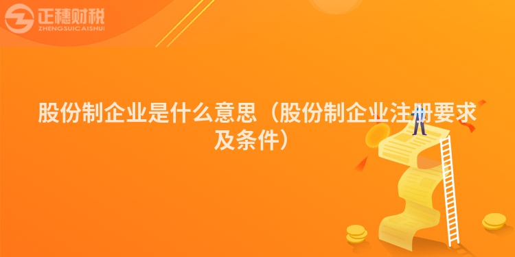 股份制企業(yè)是什么意思（股份制企業(yè)注冊要求及條件）