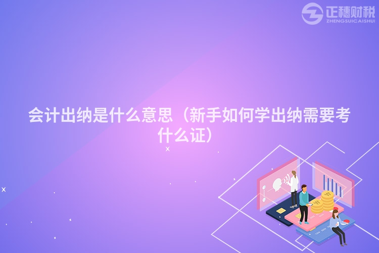 會計出納是什么意思(新手如何學(xué)出納需要考什么證)