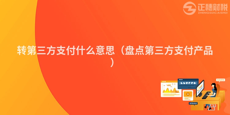 轉(zhuǎn)第三方支付什么意思(盤(pán)點(diǎn)第三方支付產(chǎn)品)