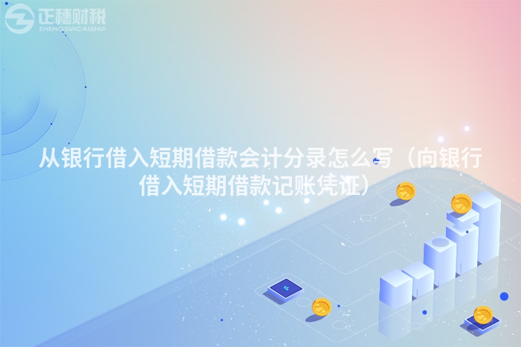從銀行借入短期借款會(huì)計(jì)分錄怎么寫(向銀行借入短期借款記賬憑證)