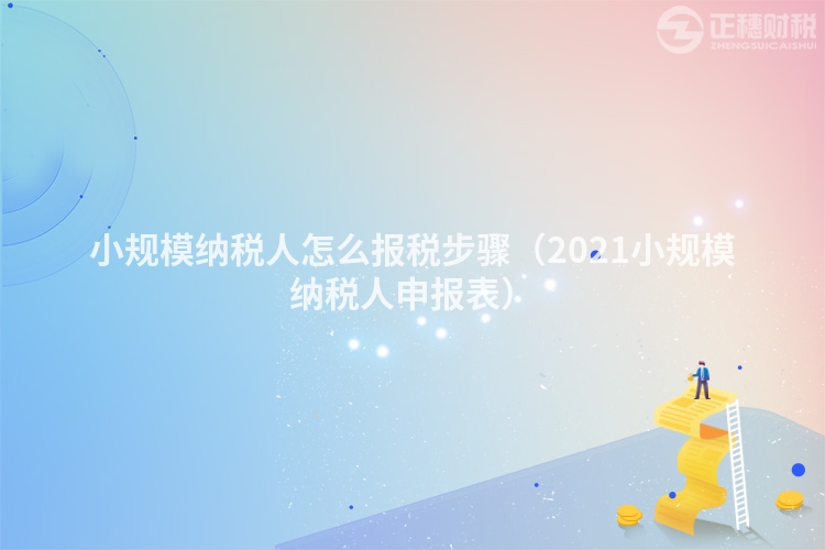小規(guī)模納稅人怎么報稅步驟（2021小規(guī)模納稅人申報表）