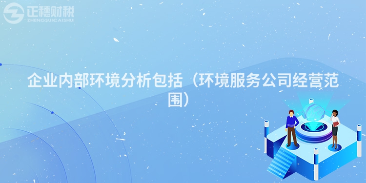 企業內部環境分析包括（環境服務公司經營范圍）